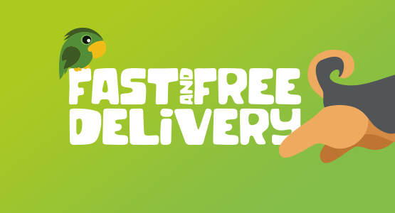 Fast and free delivery