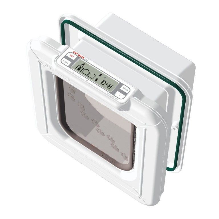 Cat Mate Elite Selective Microchip Cat Flap With Timer Control