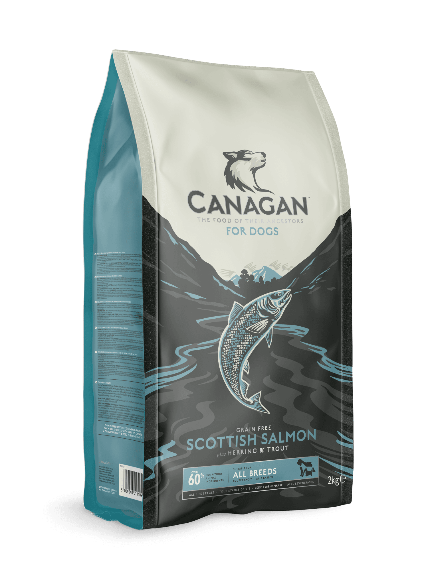 Buy Canagan Scottish Salmon & Veg Grain Free Dry Dog Food from £19.99
