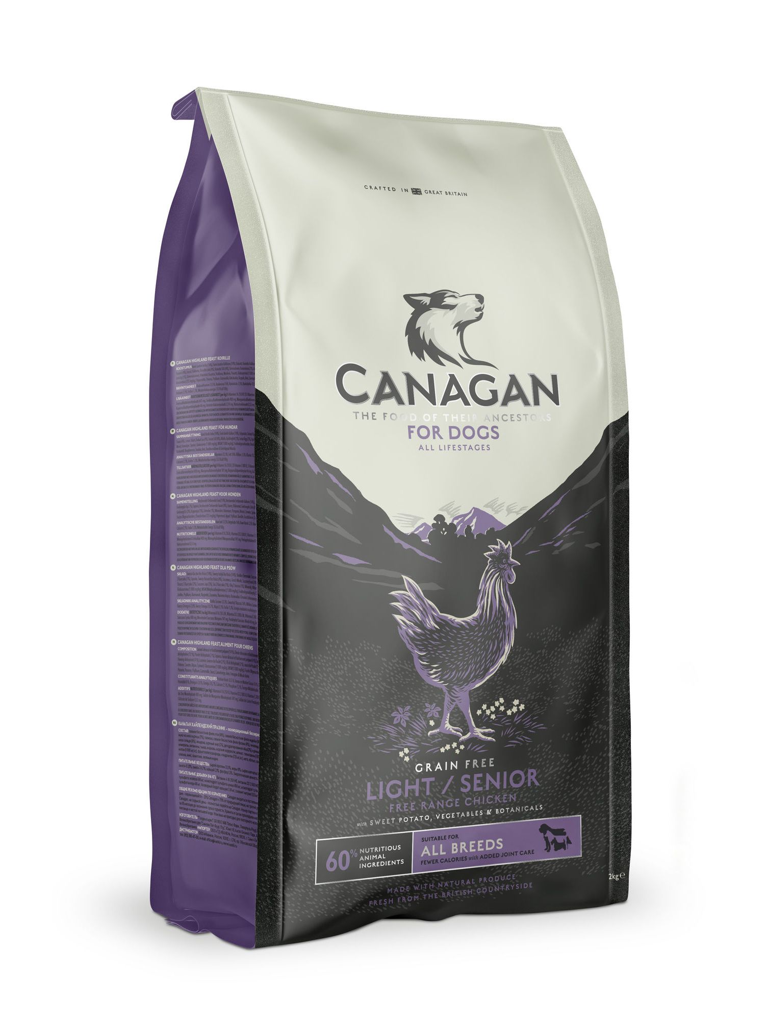 Buy Canagan Free-Range Chicken Light / Senior Grain Free Dog Food Buy Canagan Free-Range Chicken Light / Senior Grain Free Dog Food
