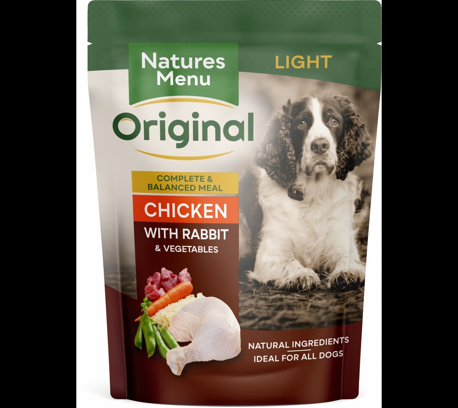 Natures Menu Original Light Chicken & Rabbit Wet Dog Food