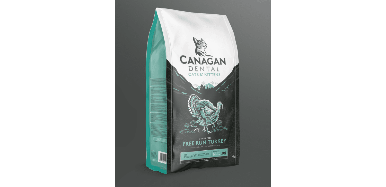 Buy Canagan Dental Free-Run Turkey Grain Free Dry Cat Food from £6.99