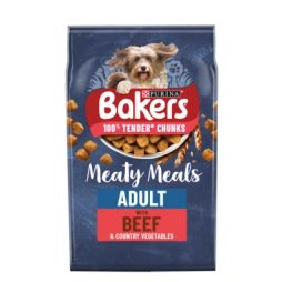 Bakers Meaty Meals Adult with Beef Dog Food