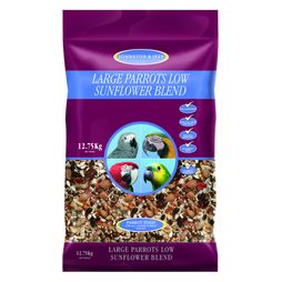 Johnston &amp; Jeff Large Parrot Low Sunflower Mix 12.75kg