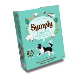 Symply Adult Ocean Fish with Brown Rice &amp; Veg Wet Dog Food