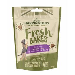 9 x 100g Harringtons Fresh Bakes Chicken Liver Grain Free Training Treats