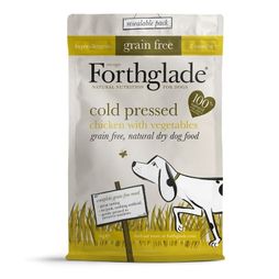 Forthglade Grain Free Cold Pressed Dry Dog Food Chicken