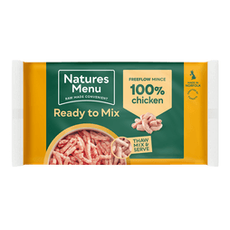 Natures Menu Free Flow Raw Chicken Mince for Dogs