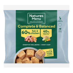 Natures Menu Fish &amp; Chicken Raw Nuggets