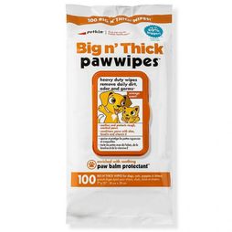 Petkin Big n Thick Paw Wipes (100 Pack)