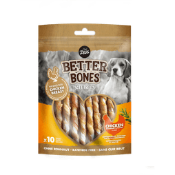Zeus Better Bones Chicken Twists Dog Treats