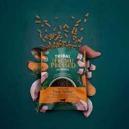 Tribal Freshed Pressed Adult Turkey Dog Food
