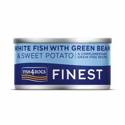 Fish4Dogs Finest White Fish with Sweet Potato &amp; Green Bean Wet Dog Food