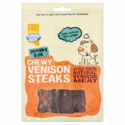 Good Boy Chewy Venison Steak Treats 80g