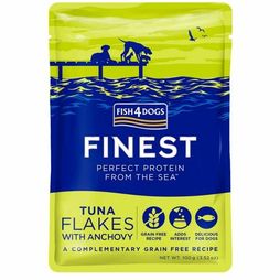 Fish4Dogs Finest Tuna Flakes With Anchovy Wet Dog Food