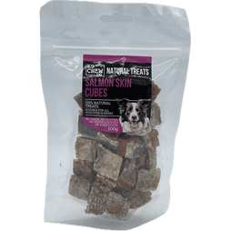 K9 Chew Co. Salmon Skin Cubes 100g