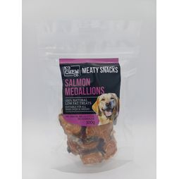 K9 Chew Co Meaty Snacks Salmon Medallions 100g