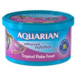 Aquarian Advanced Nutrition Tropical Flakes Fish Food