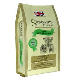 Simpsons Premium Adult Lamb &amp; Brown Rice Dry Dog Food