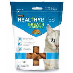VetIQ Healthy Bites Cat Breath &amp; Dental Treats