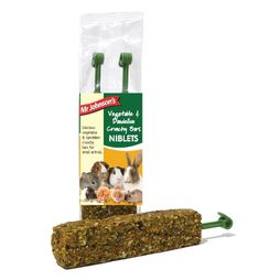 8 x Mr Johnsons Veg &amp; Dandelion Crunchy Niblets Bar 120g