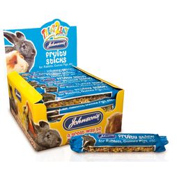 28 x Johnson's Treat2eat Rabbit &amp; Guinea Pig Fruity Sticks 45g