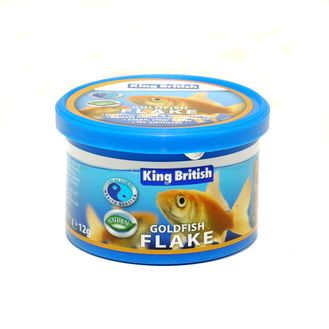 King British Natural Goldfish Flake (with Ihb) 12g