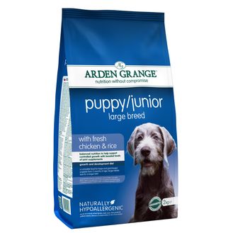 Arden Grange Puppy/Junior Large Breed Chicken and Rice Dog Food