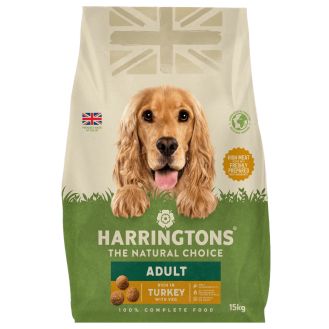 Harringtons Rich In Turkey and Vegetable Dry Dog Food