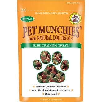 Pet Munchies Natural Sushi Dog Training Treat