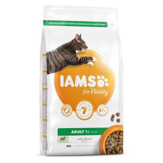 Iams Vitality Adult Cat Food With Lamb