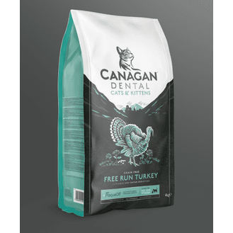 Canagan Dental Free-Run Turkey Grain Free Dry Cat Food