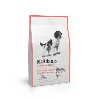McAdams Free Range Chicken &amp; Salmon Medium Breed Dry Dog Food