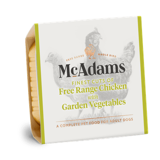 McAdams Free Range Chicken &amp; Garden Vegetables Wet Dog Food