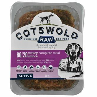 Cotswold Raw Active Mince Turkey Dog Food