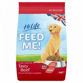 HiLife FEED ME! with Beef Dog Food