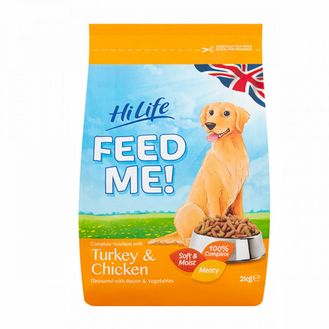 HiLife FEED ME! with Turkey &amp; Chicken Dog Food