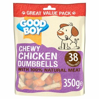 Good Boy Pawsley Chicken Dumbbells