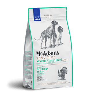 McAdams British Free Range Turkey Sensitive Medium/Large Breed