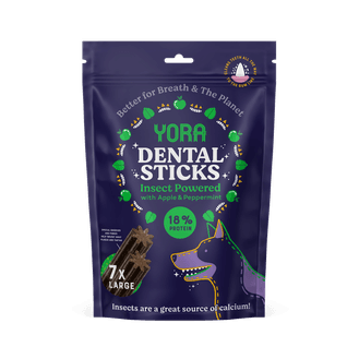 Yora Dog Dental Sticks Apple &amp; Mint Dog Treats