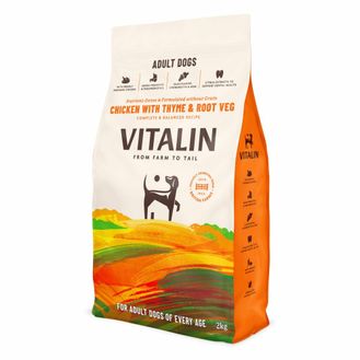 Vitalin Adult Chicken with Thyme &amp; Root Vegetable Dog Food