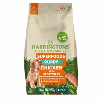 Harringtons Puppy Grain Free Superfoods Chicken &amp; Vegetables