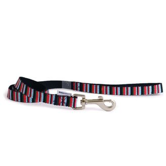 Ancol Made From Candystripe Dog Lead Navy