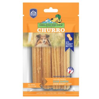 Himalayan Churro Peanut Butter Dog Treats 4 Pack