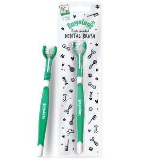 Bugalugs Triple Head Dental Toothbrush