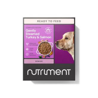 Nutriment Senior Dog Gently Steamed Turkey &amp; Salmon