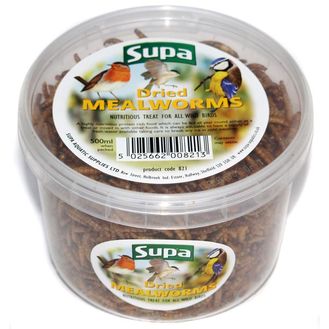 Supa Dried Mealworms Wild Bird Treat