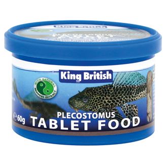King British Plecostomus Tablet Food 60g
