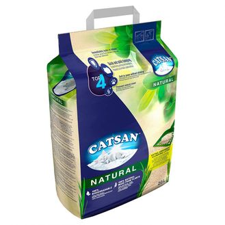 Catsan Natural Biodegradable Plant-Based Clumping Cat Litter