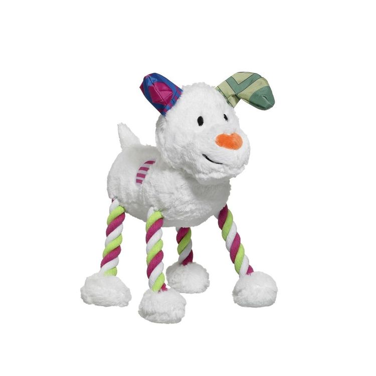 Good Boy The Snowman™ & The Snowdog Hundespielzeug – Großer Plüsch-Snowdog Mit Seilbeinen & Quietscher